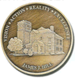 1¼"Custom Engraved Antique Bronze Coins -14 gauge